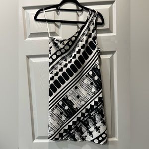 Black and White Dress